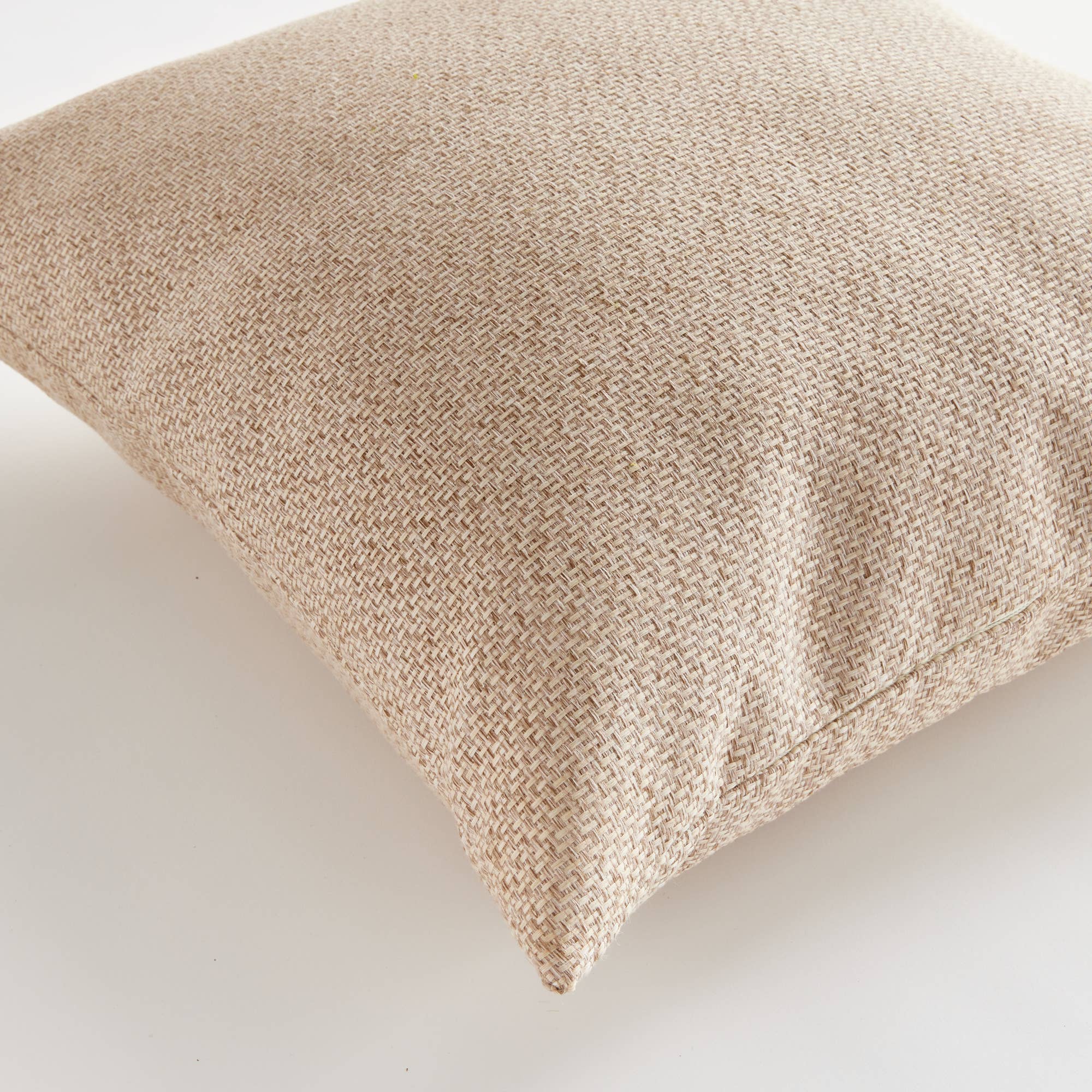 Blake 24" Square Outdoor Pillow - Natural