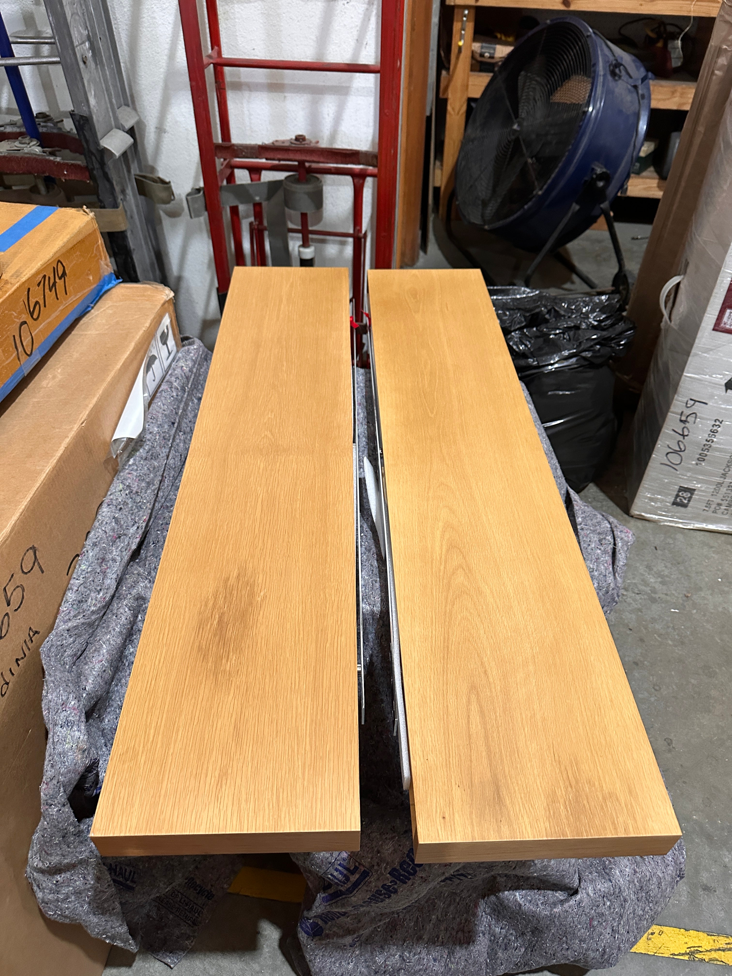 Wooden Floating Shelves