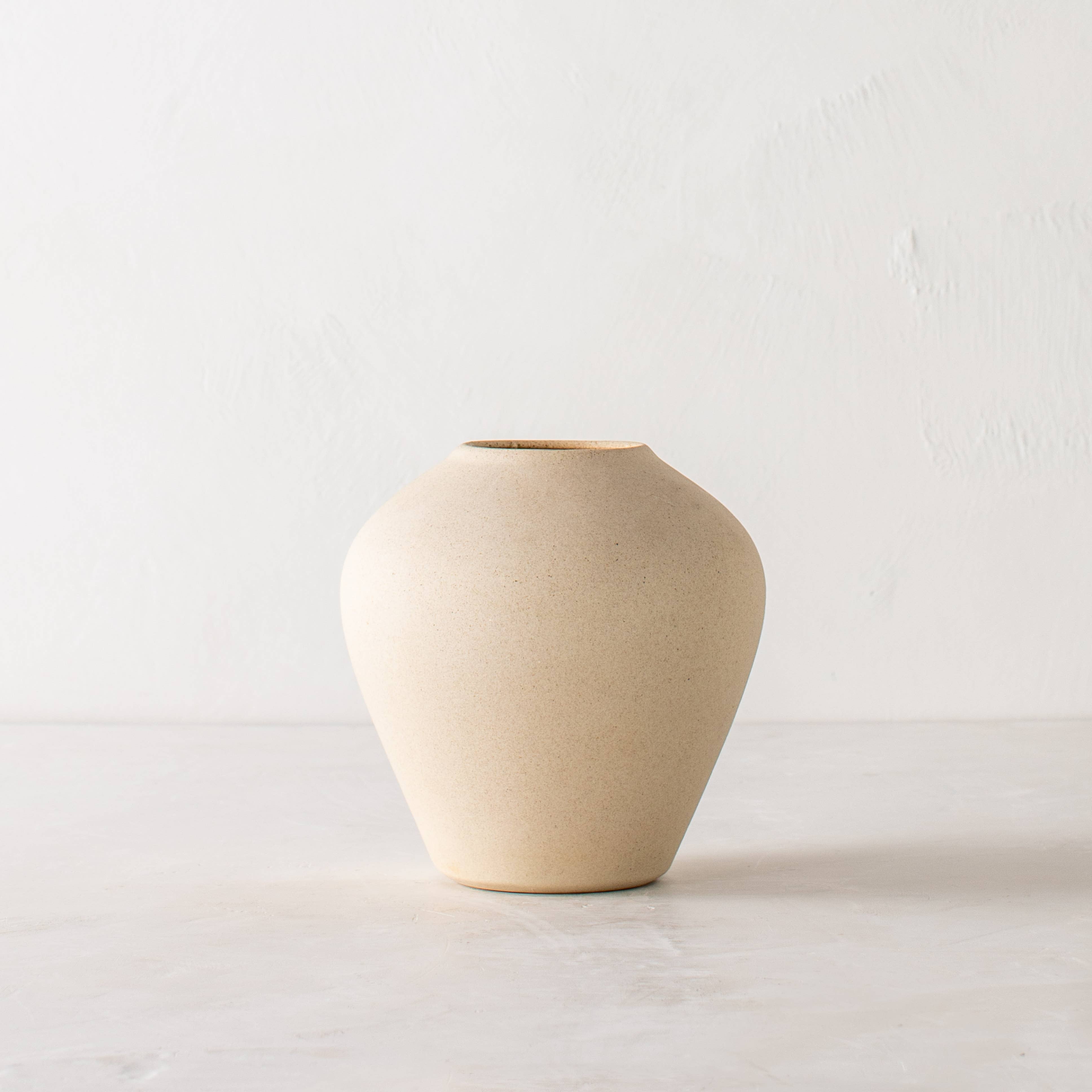 Vienna Vase - Raw Stoneware