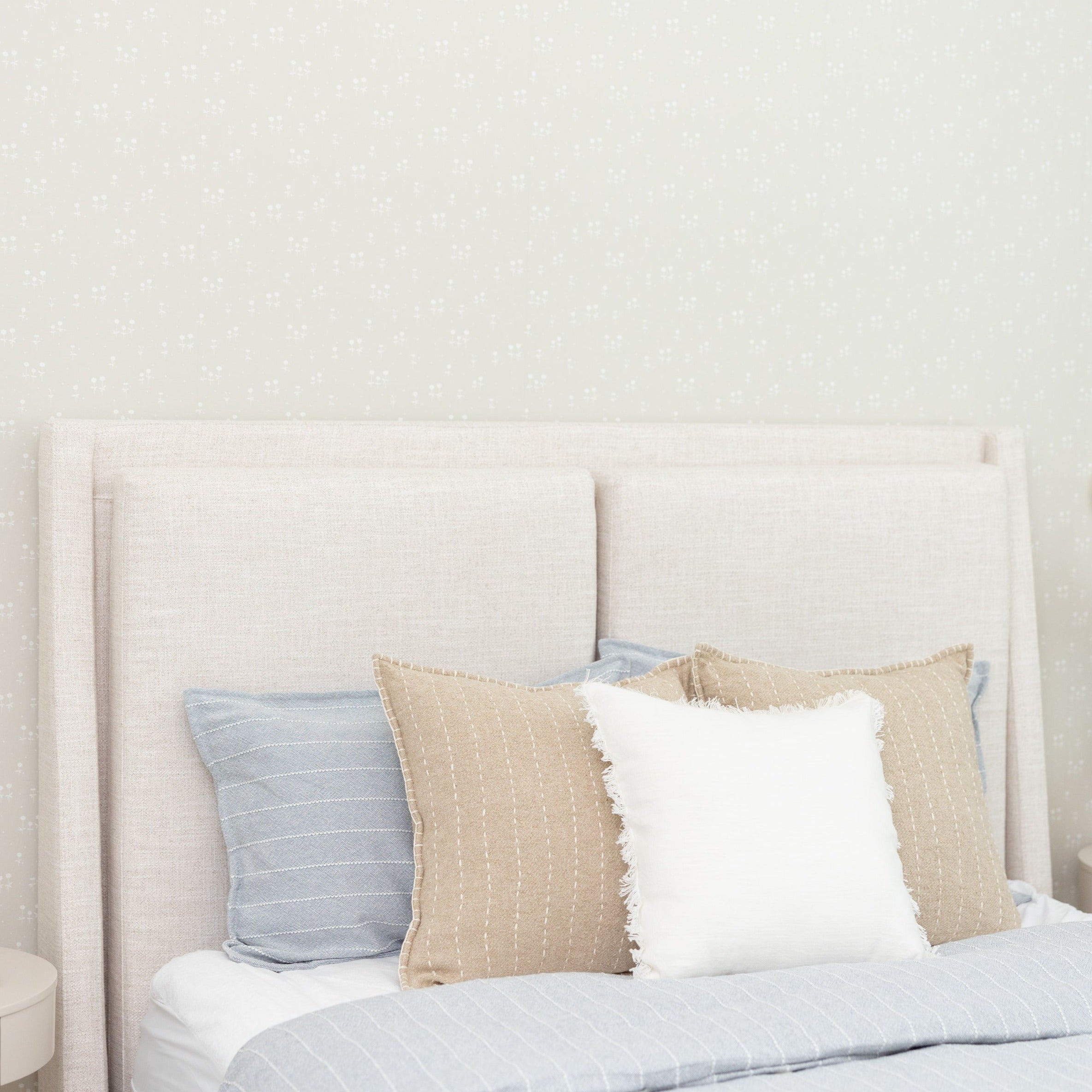 Hand Quilted Cotton Stripe Pillow