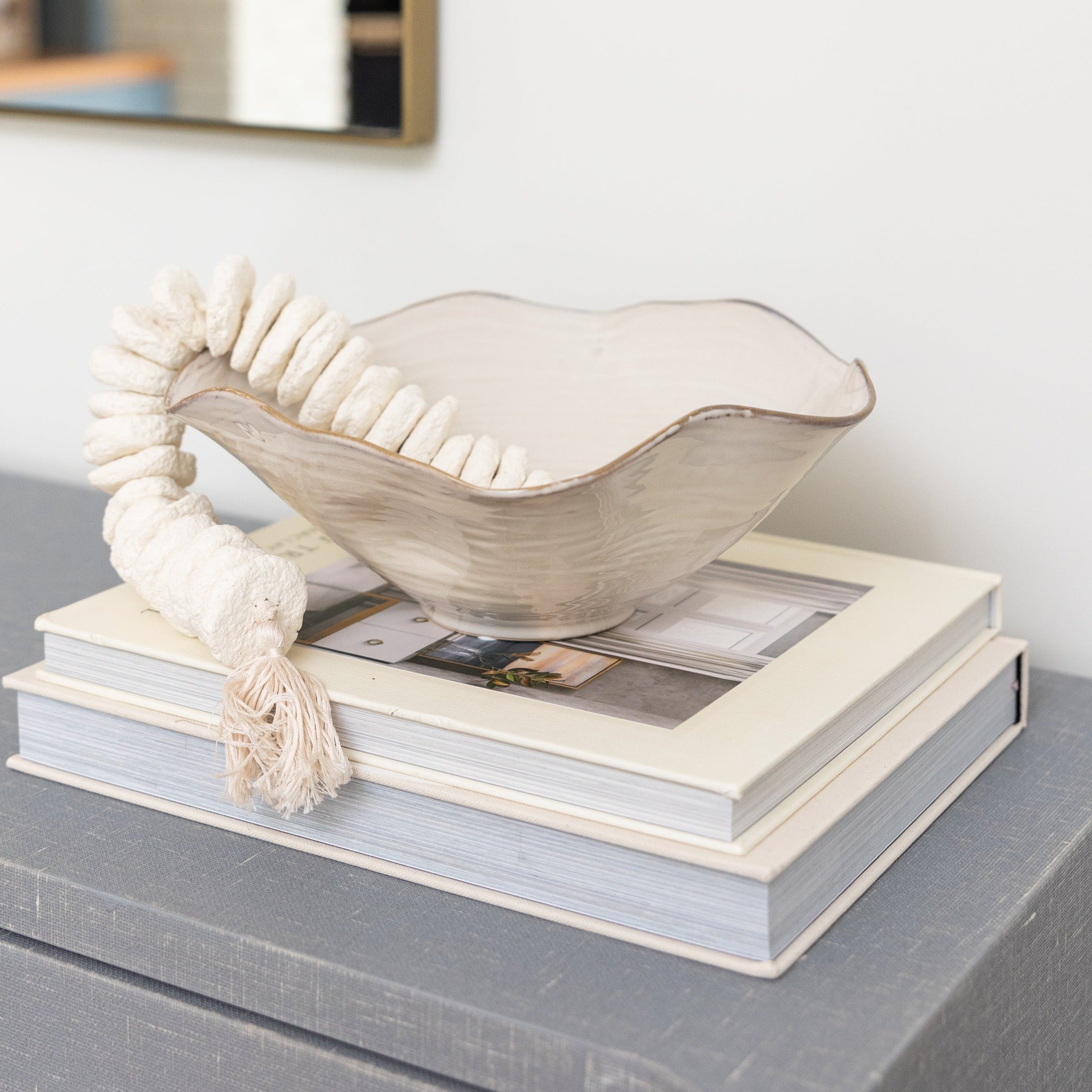 Chunky Organic Bead Garland