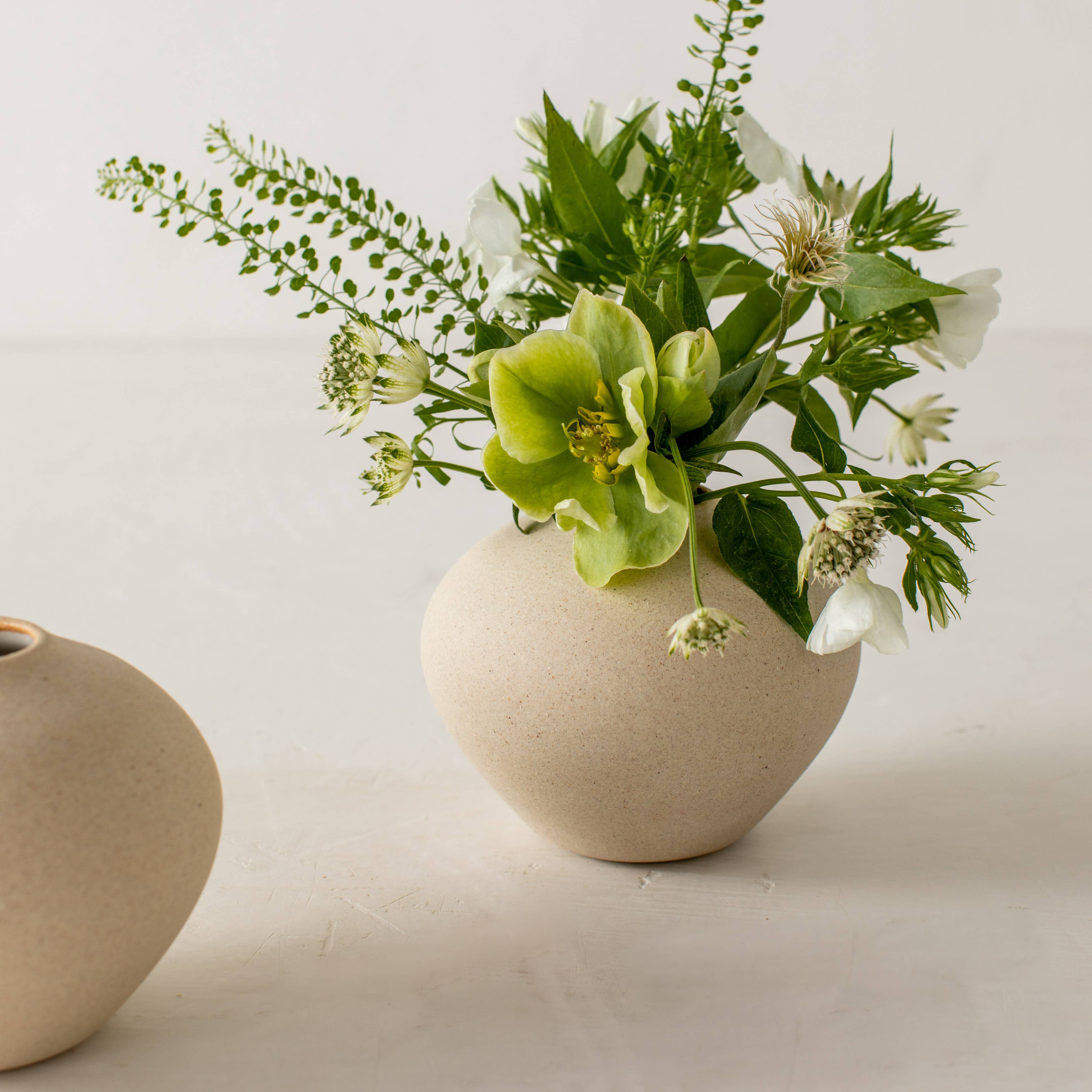 Vera Vase - Raw Stoneware