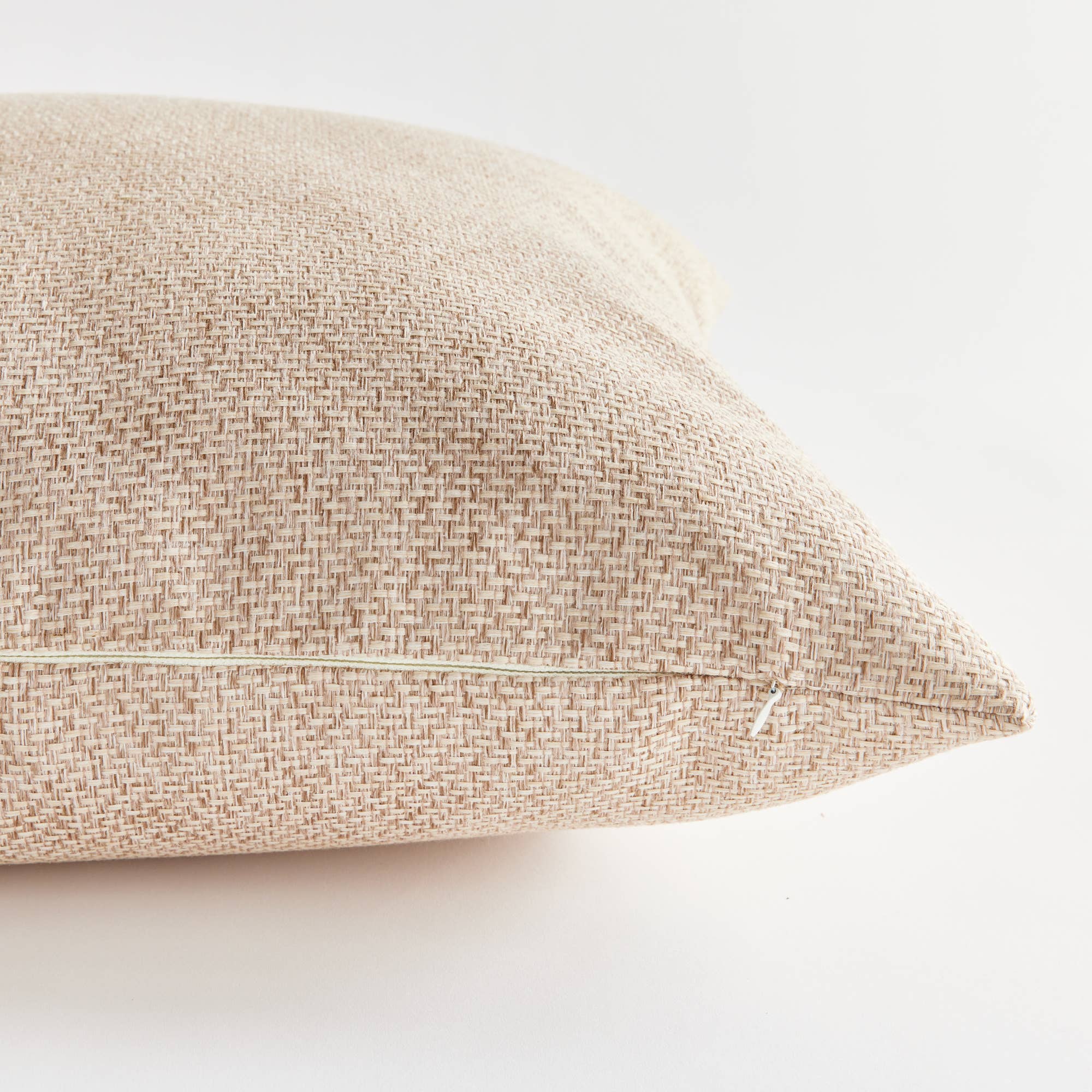 Blake 24" Square Outdoor Pillow - Natural