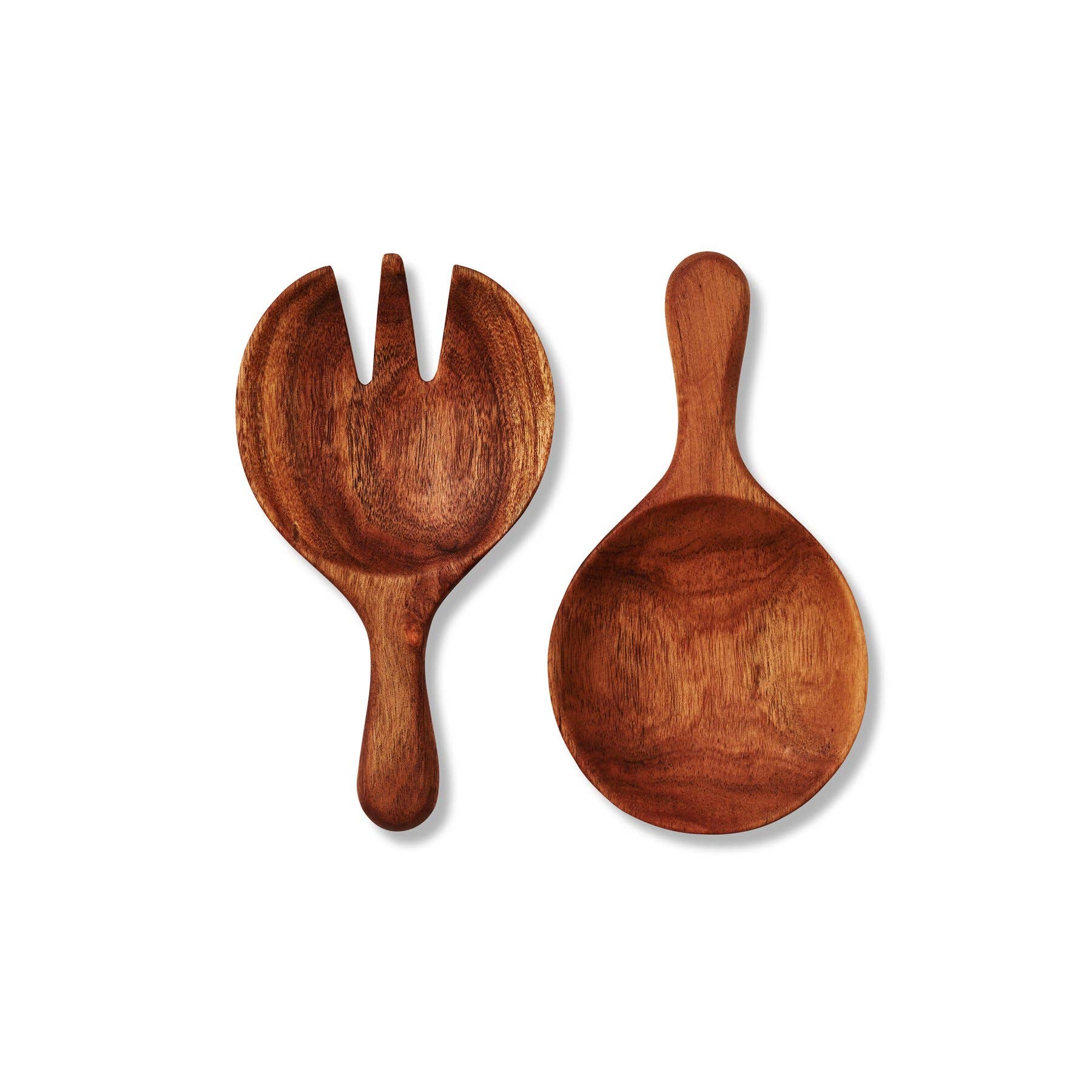 Wooden Salad Paddles, Set of 2
