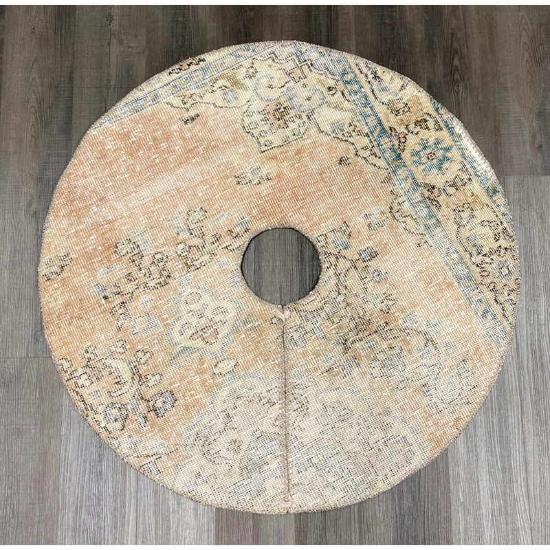 Vintage Rug Christmas Tree Skirts