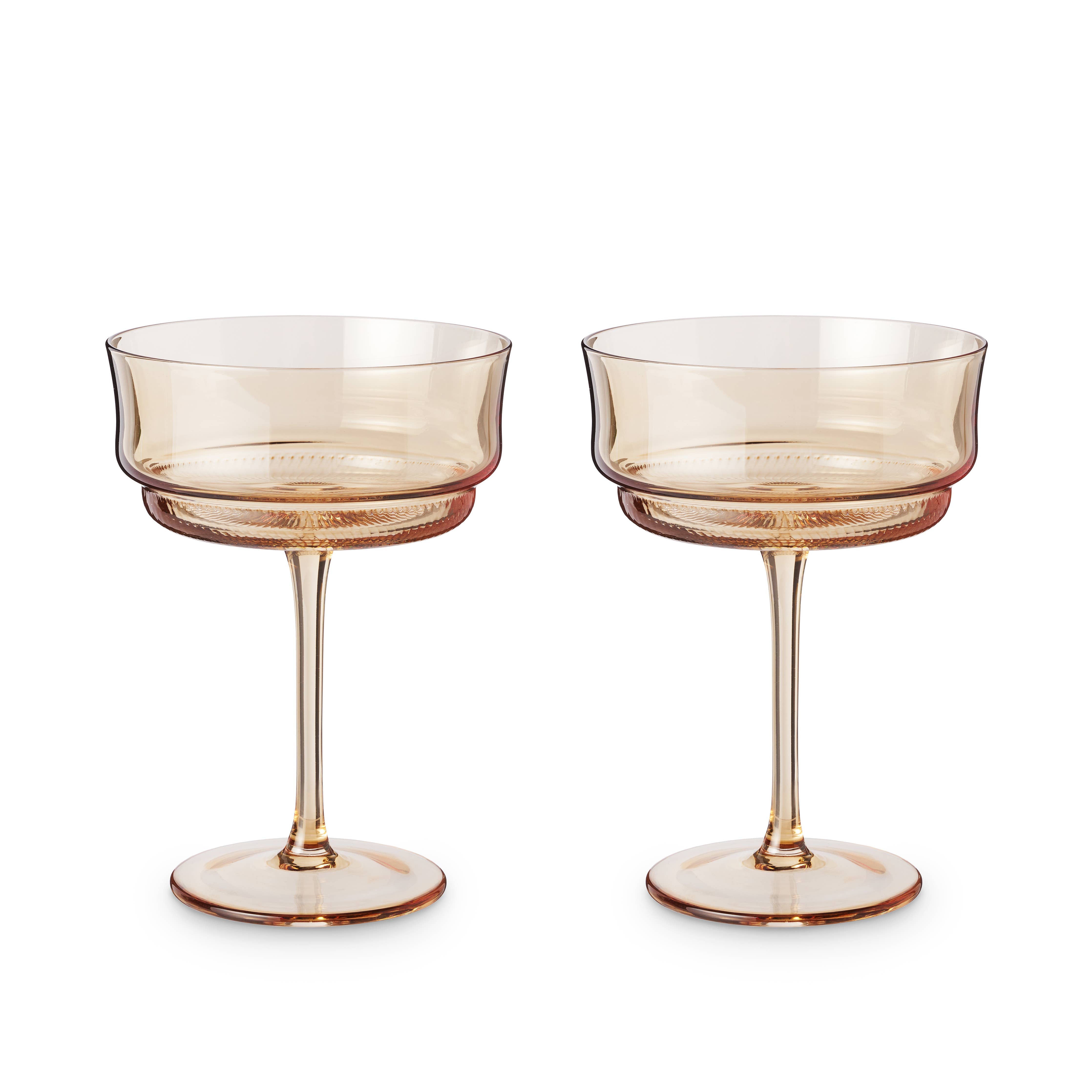 Tulip Coupe glasses