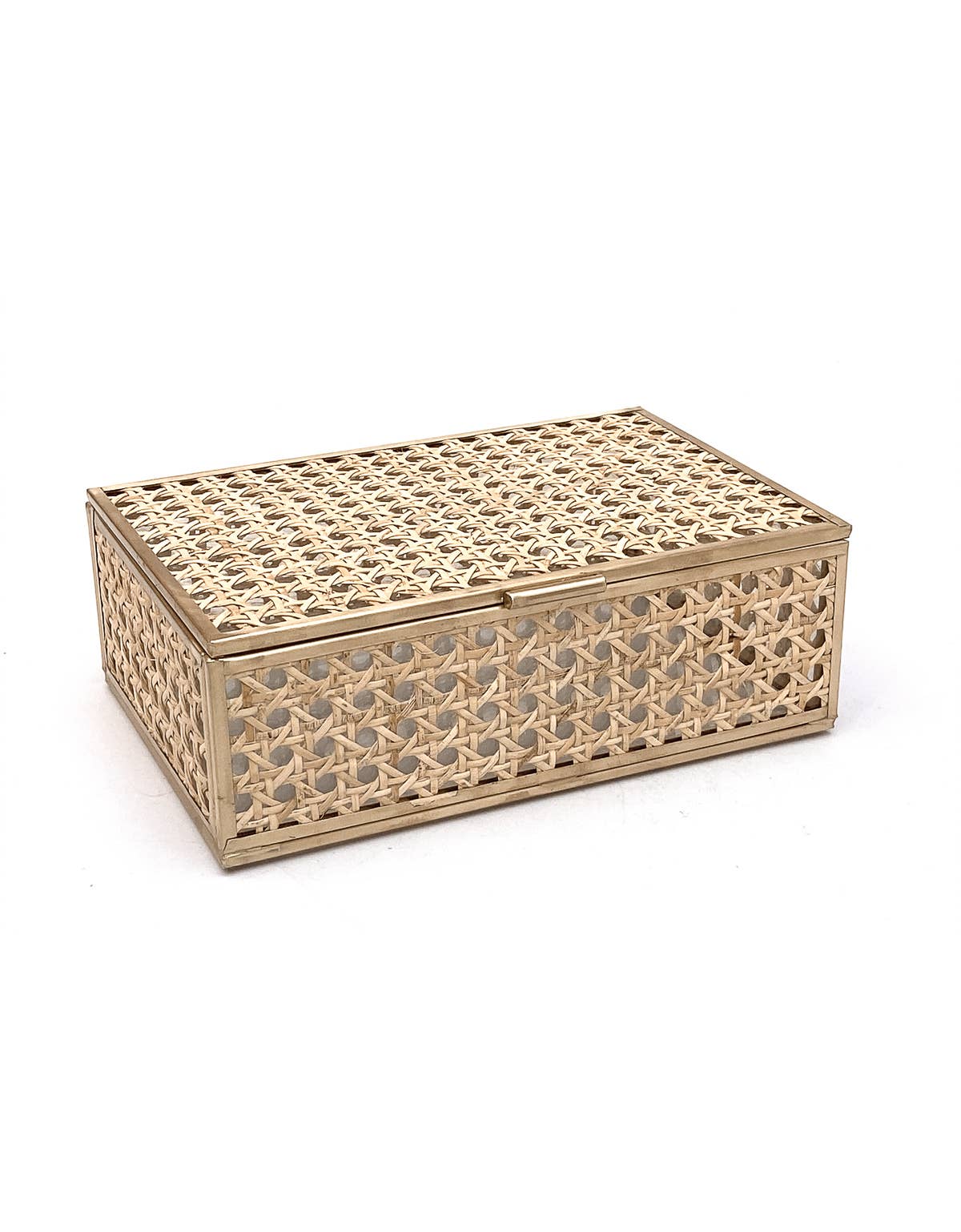 Natural Cane Wicker Box