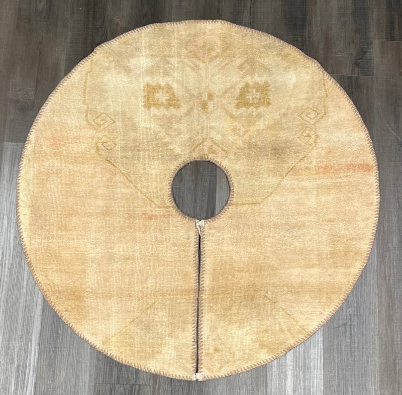 Vintage Rug Christmas Tree Skirts