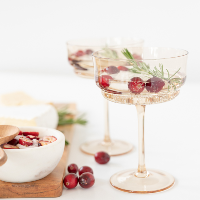 Tulip Coupe Glasses