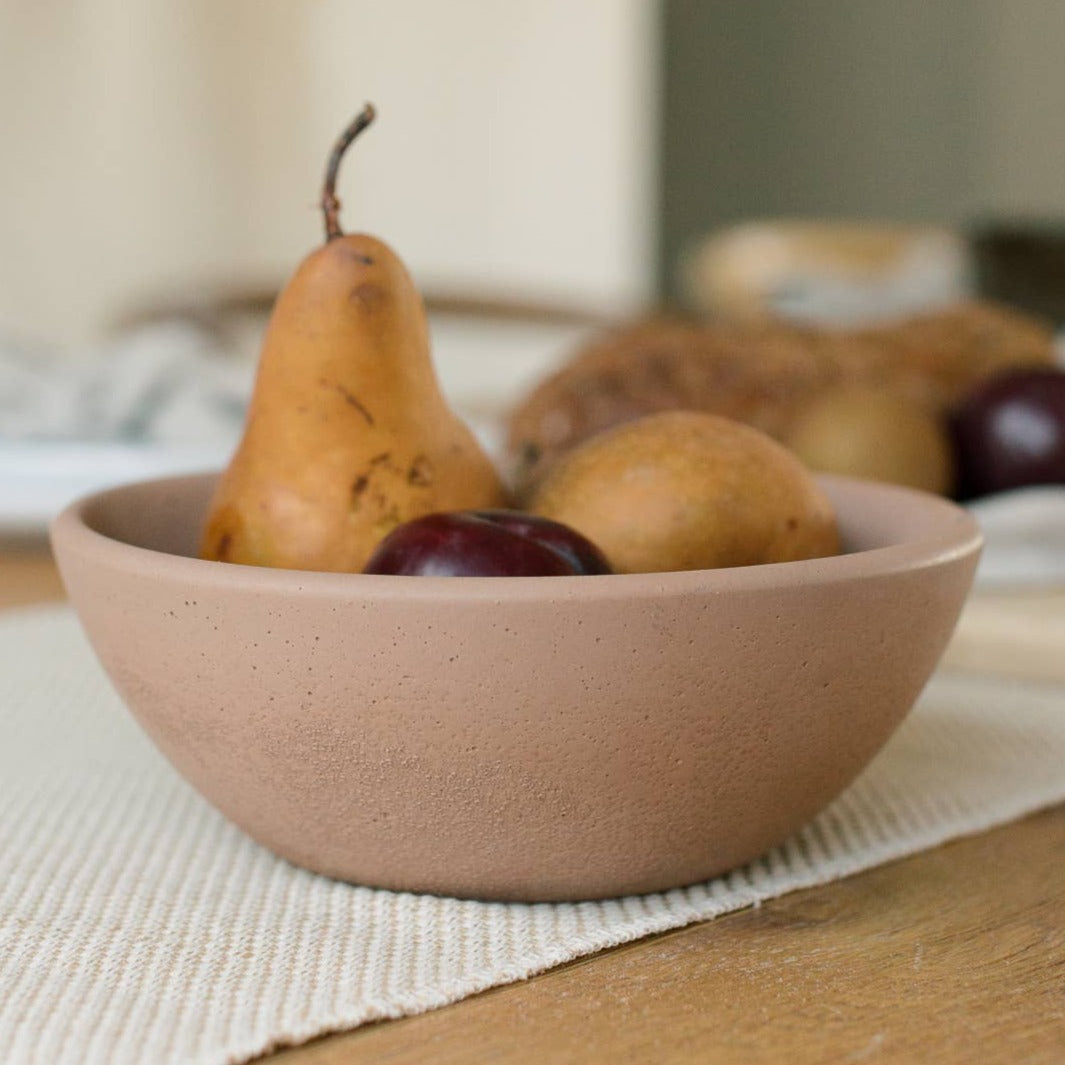 Handcrafted Concrete Bowl