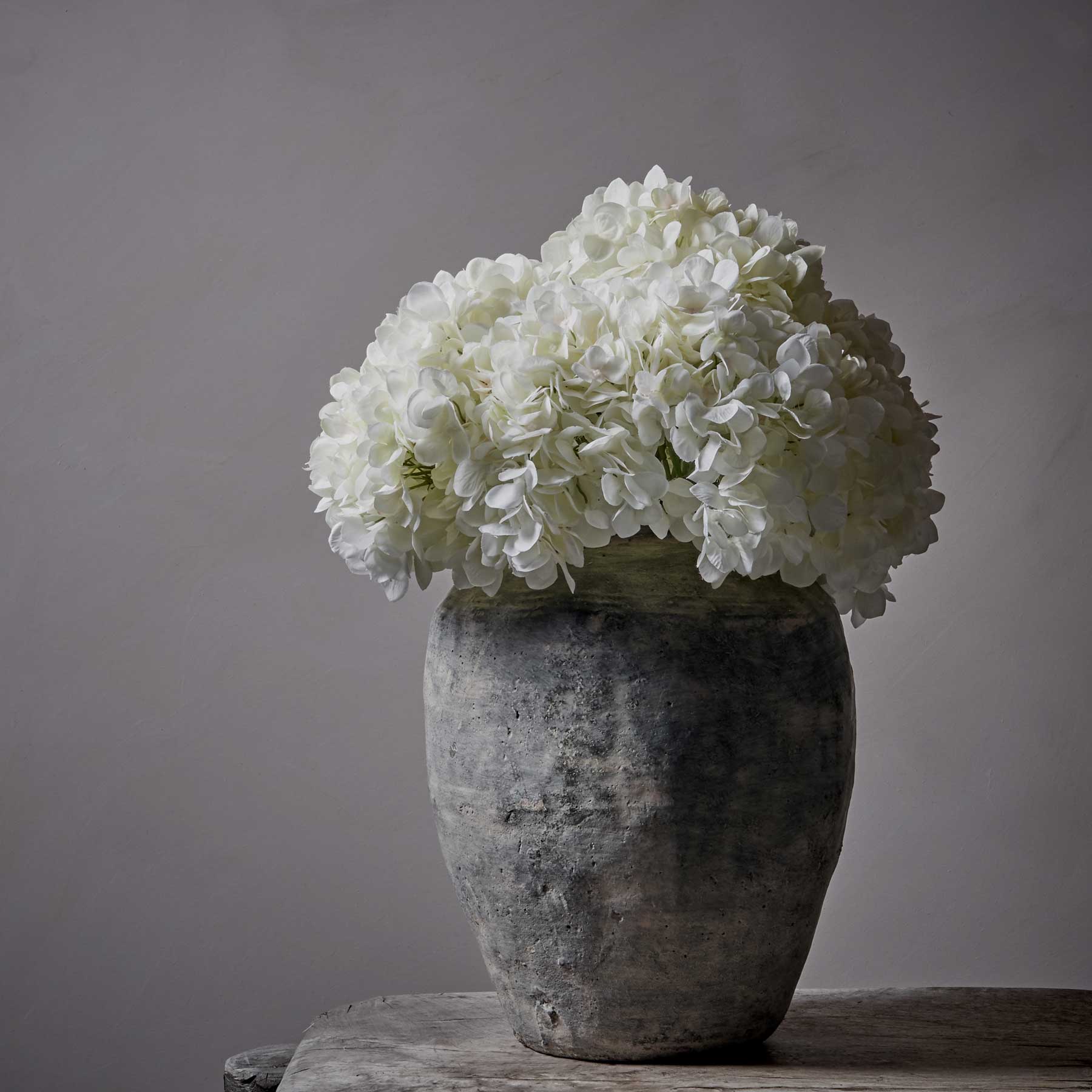 Hydrangea Stem - White