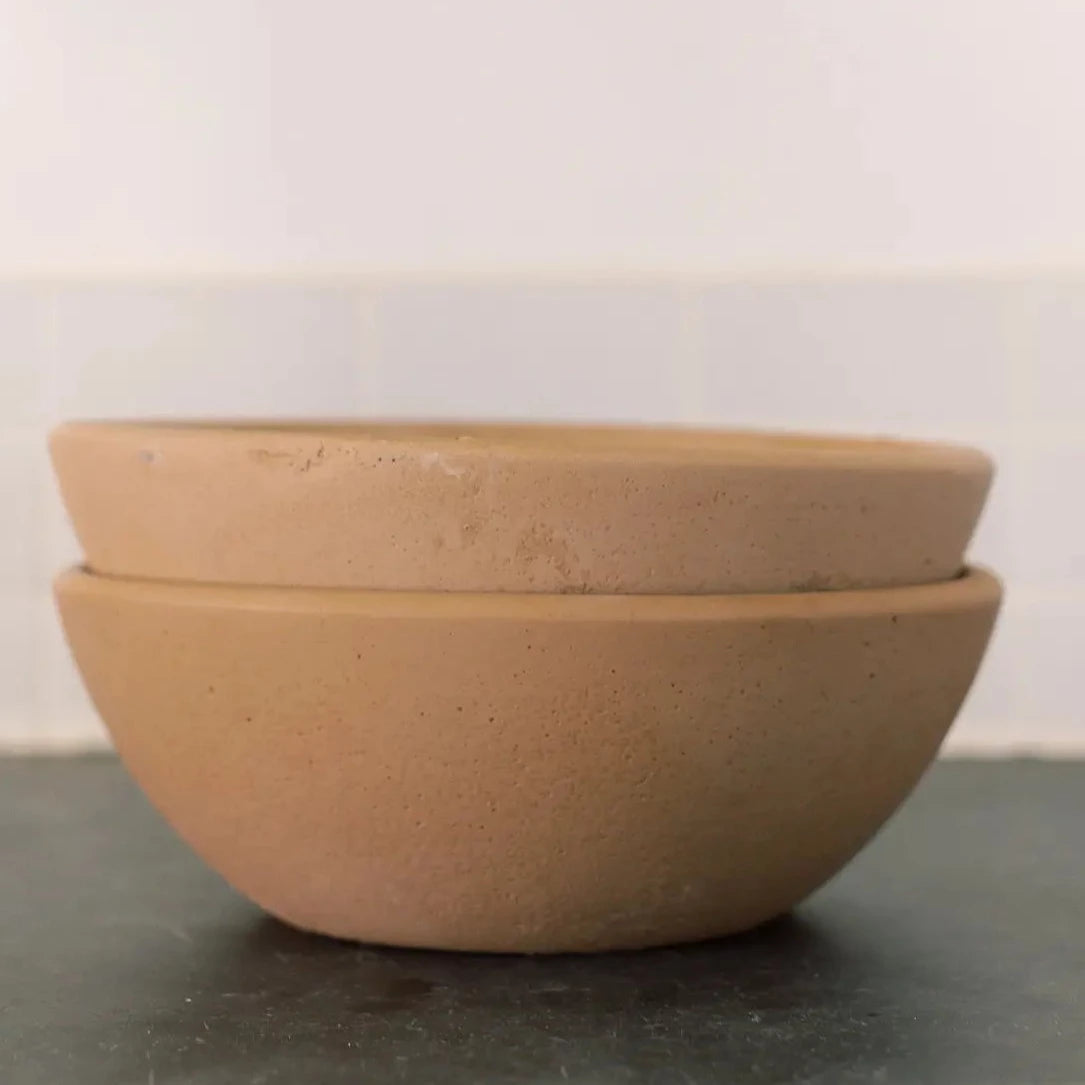 Handcrafted Concrete Bowl