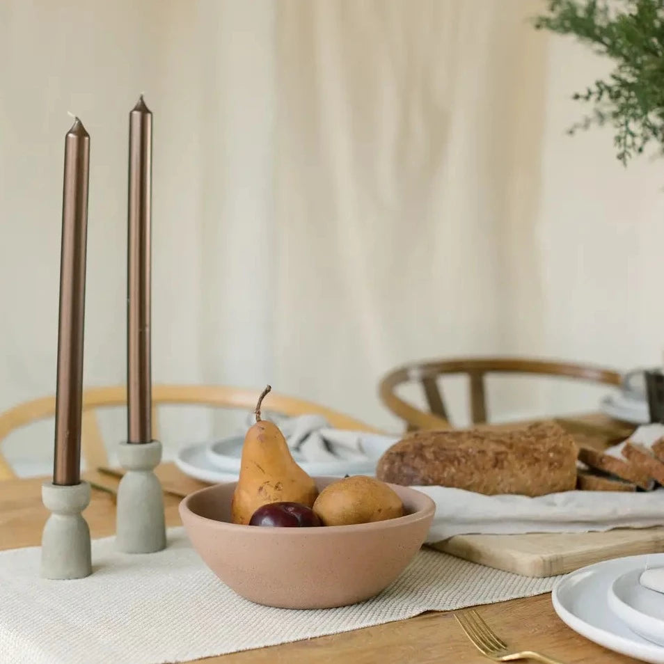 Handcrafted Concrete Bowl