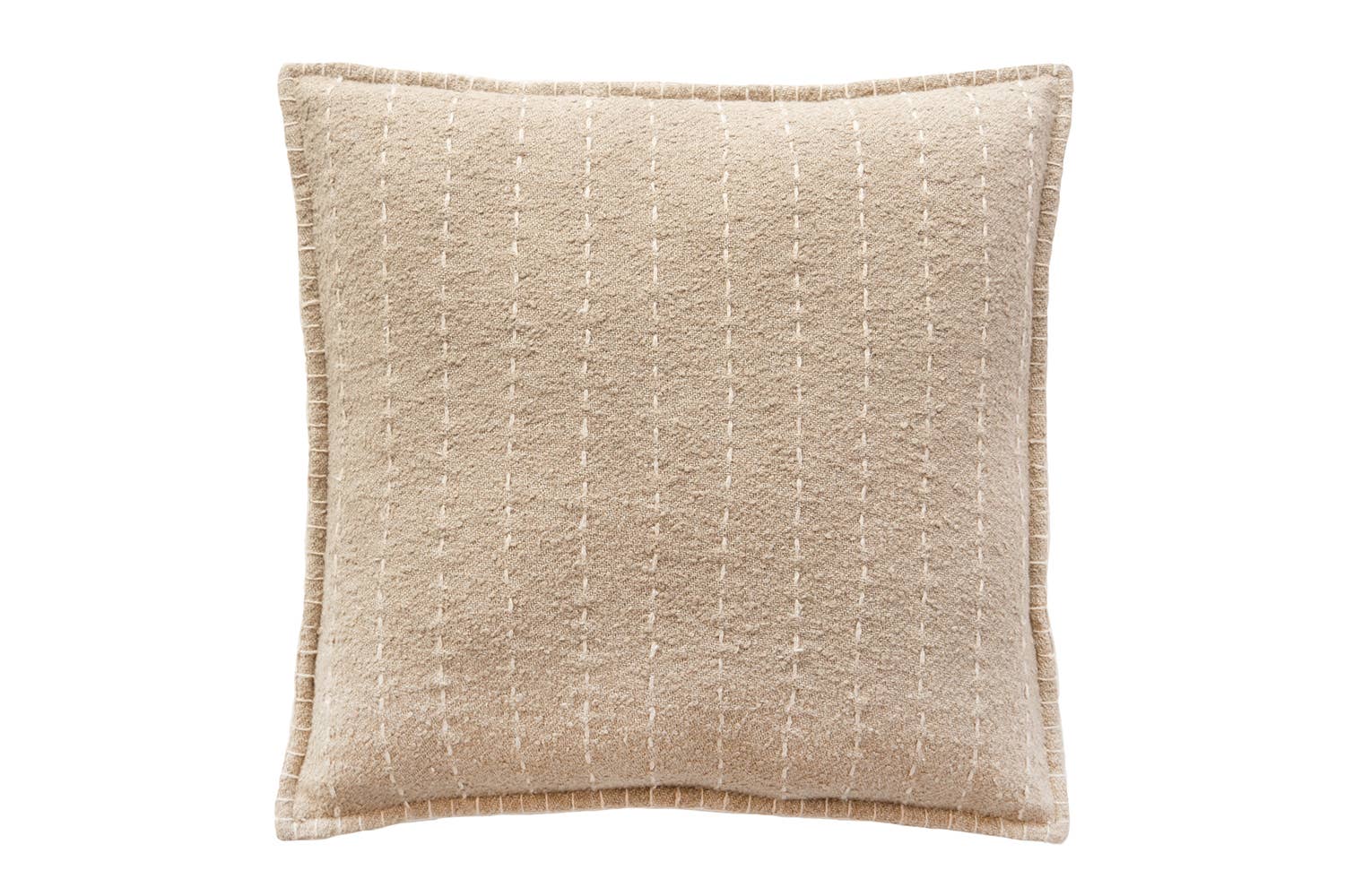 Hand Quilted Cotton Stripe Pillow