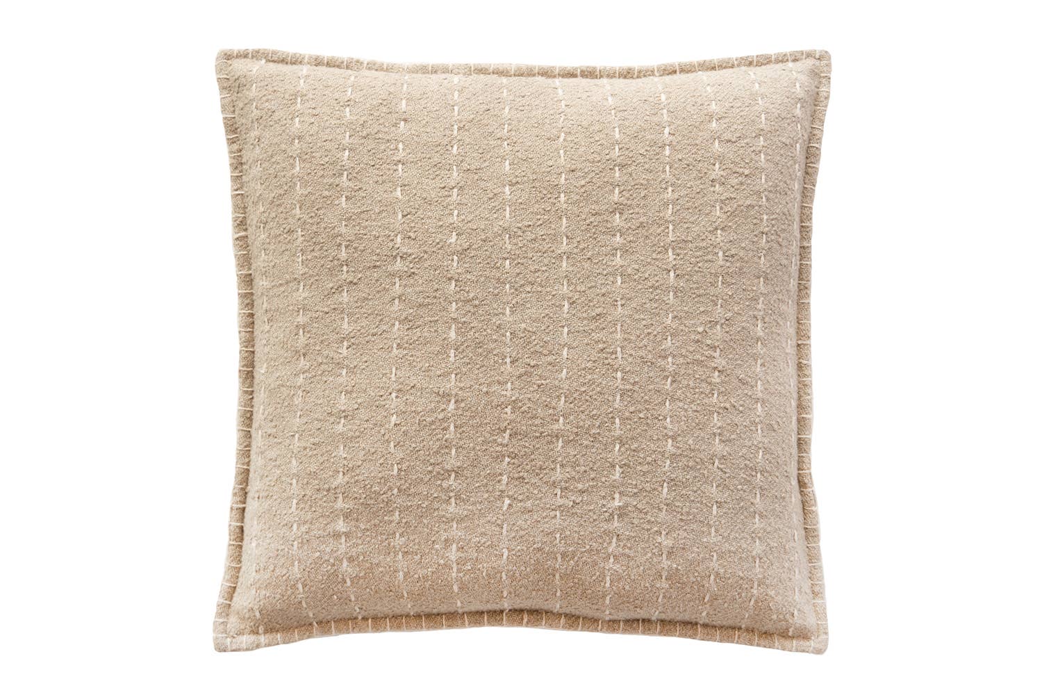 Hand Quilted Cotton Stripe Pillow