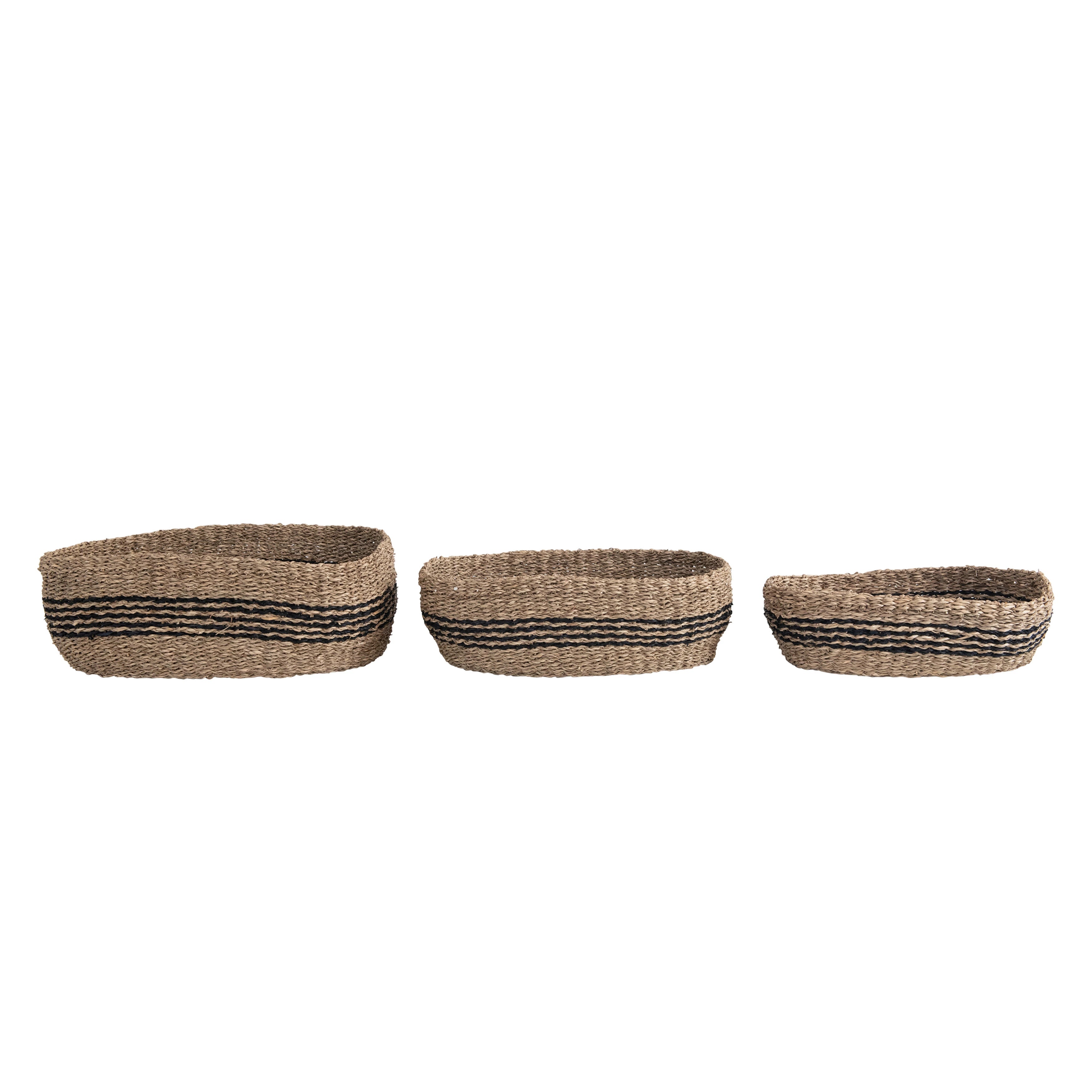 Relva Striped Baskets