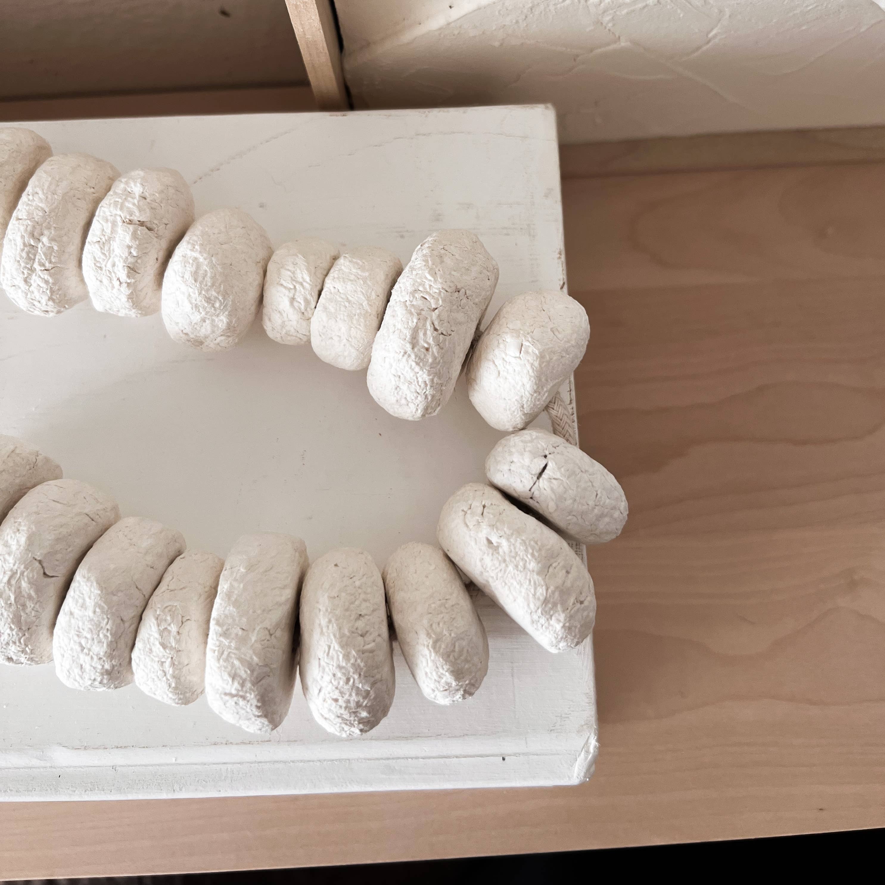 Chunky Organic Bead Garland