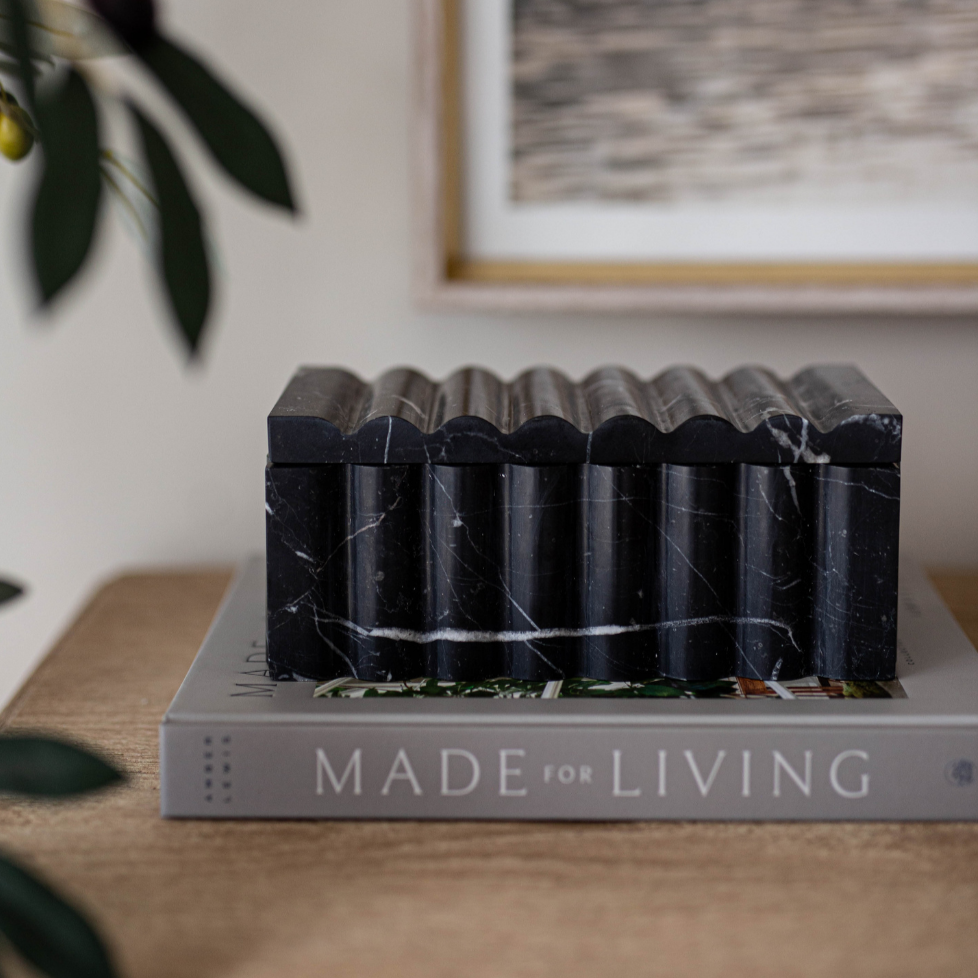 Maable Fluted Decor Box