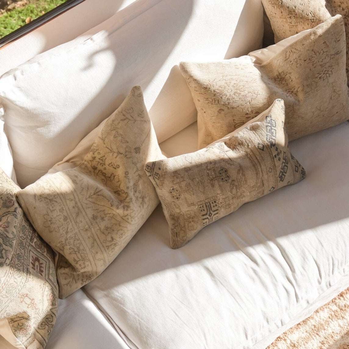 Trace Turkish Rug Pillow