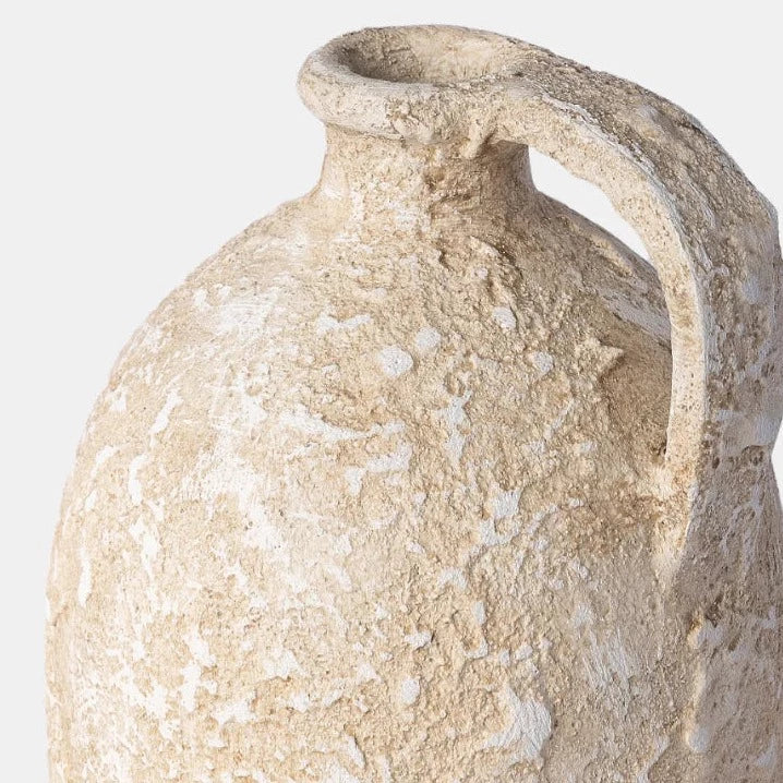 Aged Taupe Vase