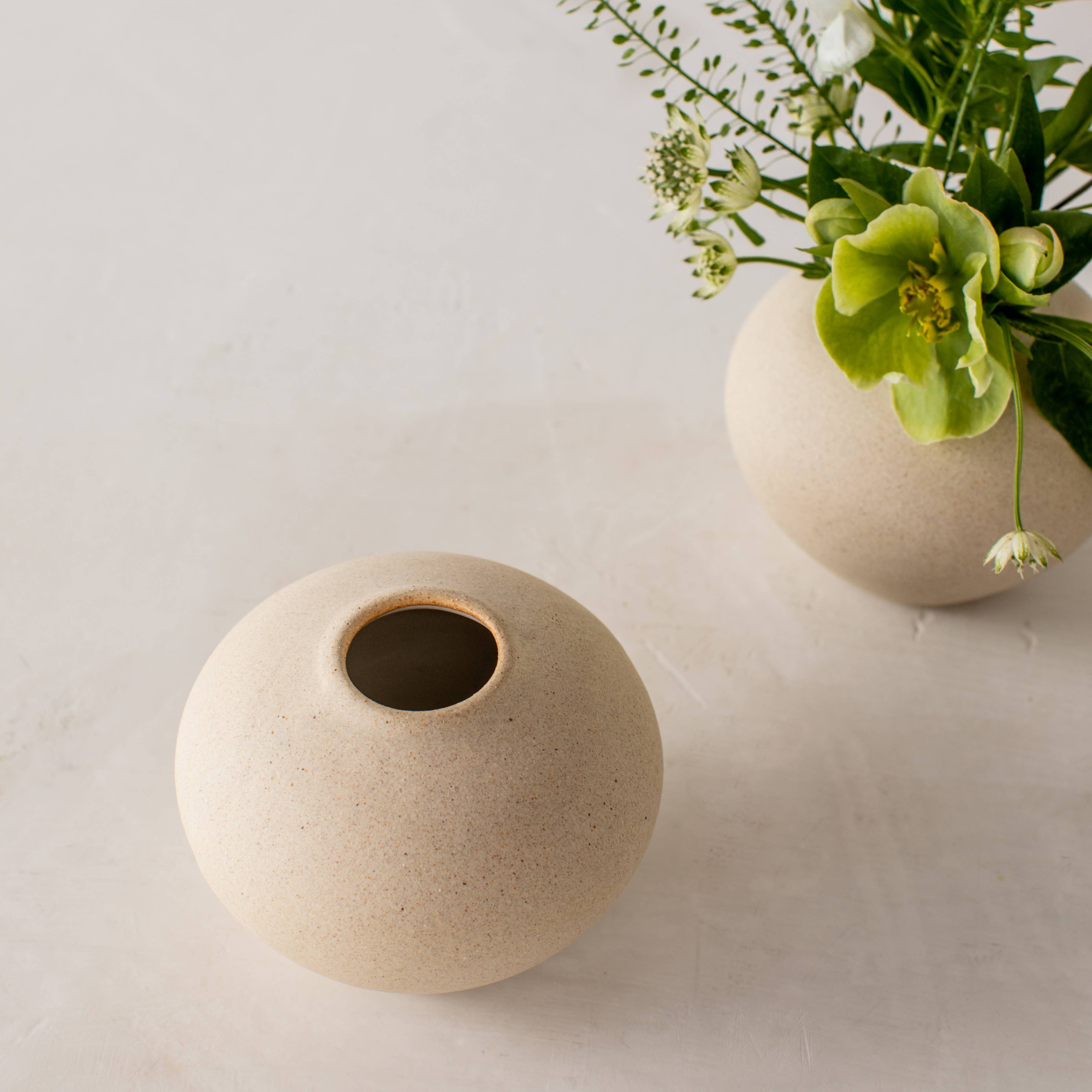 Vera Vase - Raw Stoneware