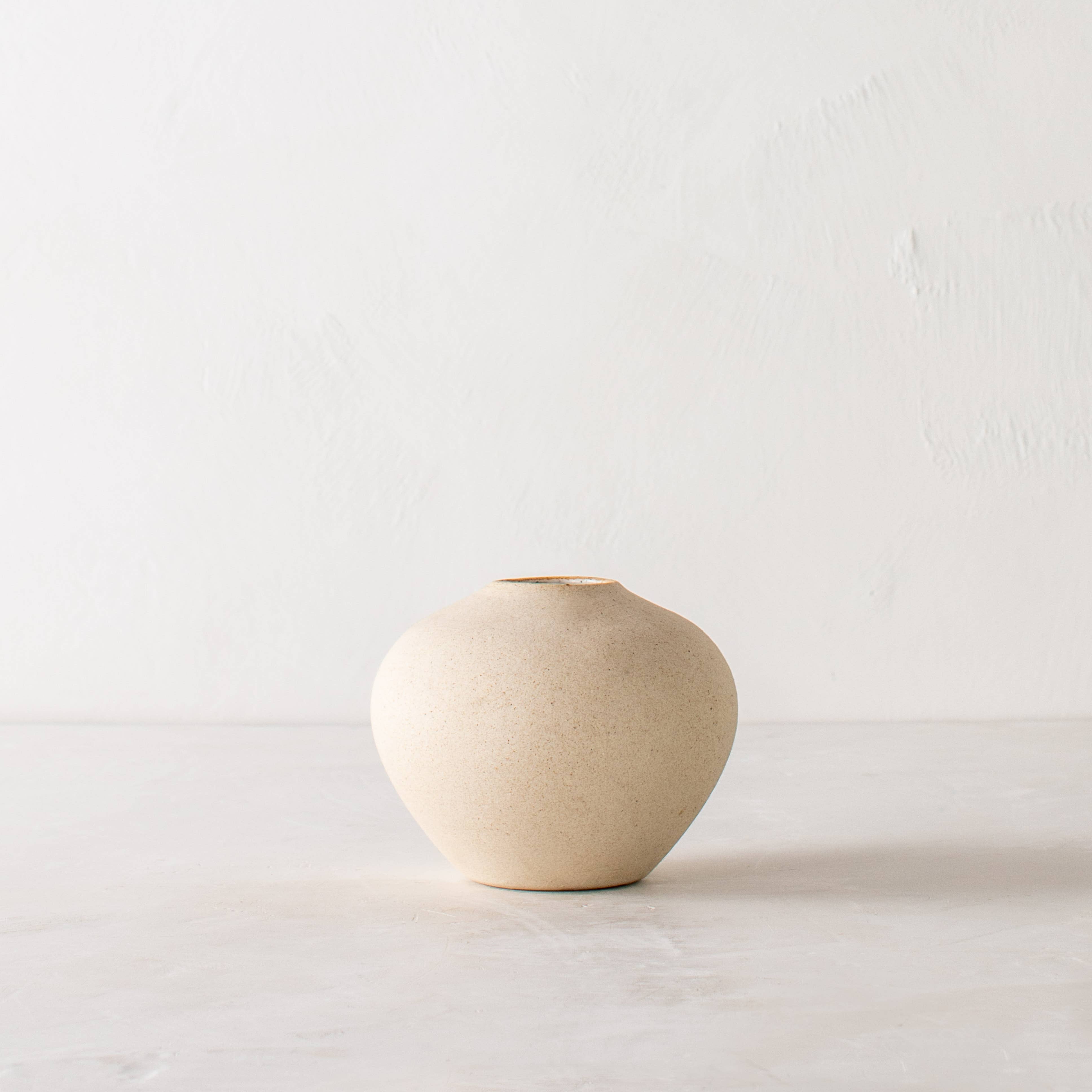 Vella Vase - Raw Stoneware