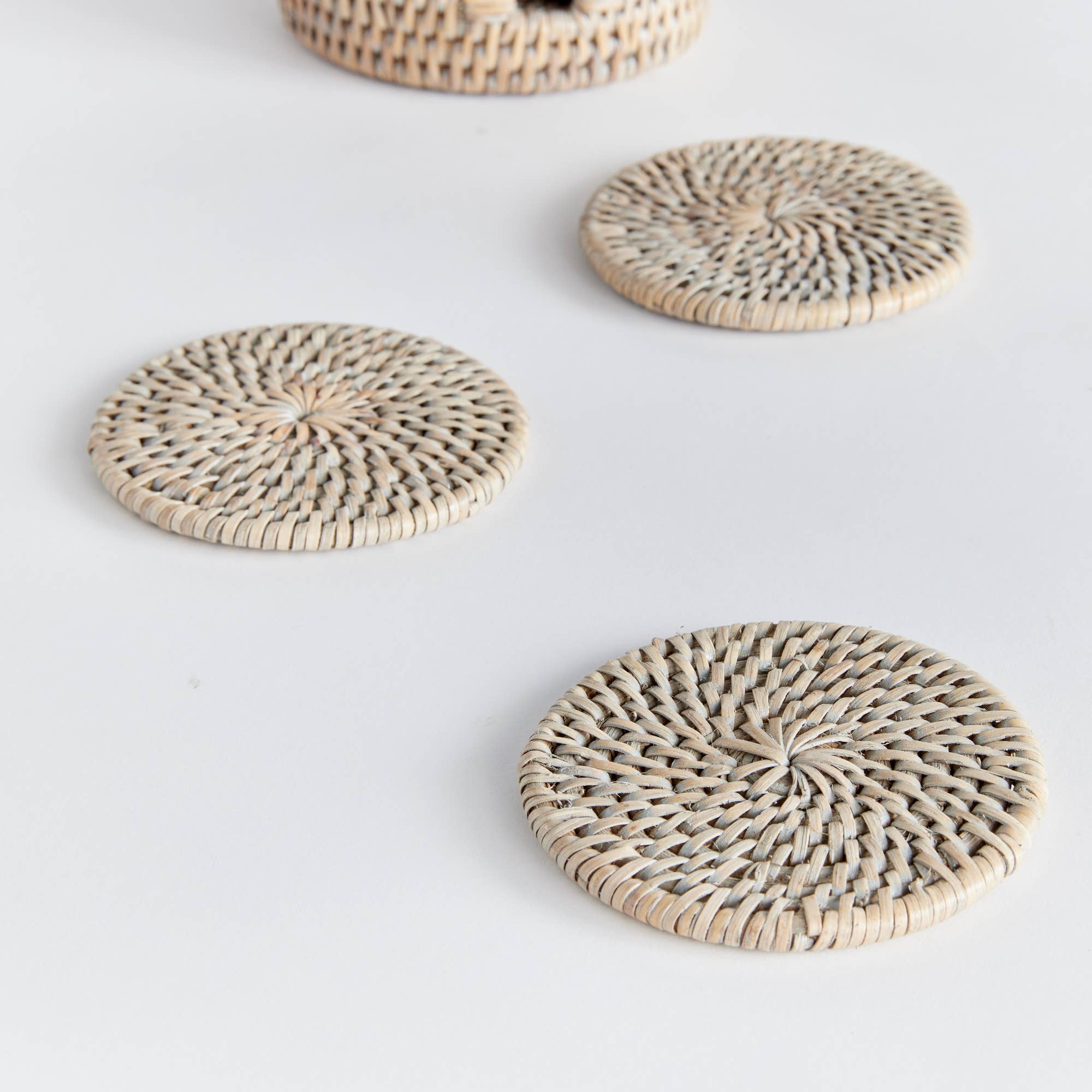 Burma Rattan Coasters