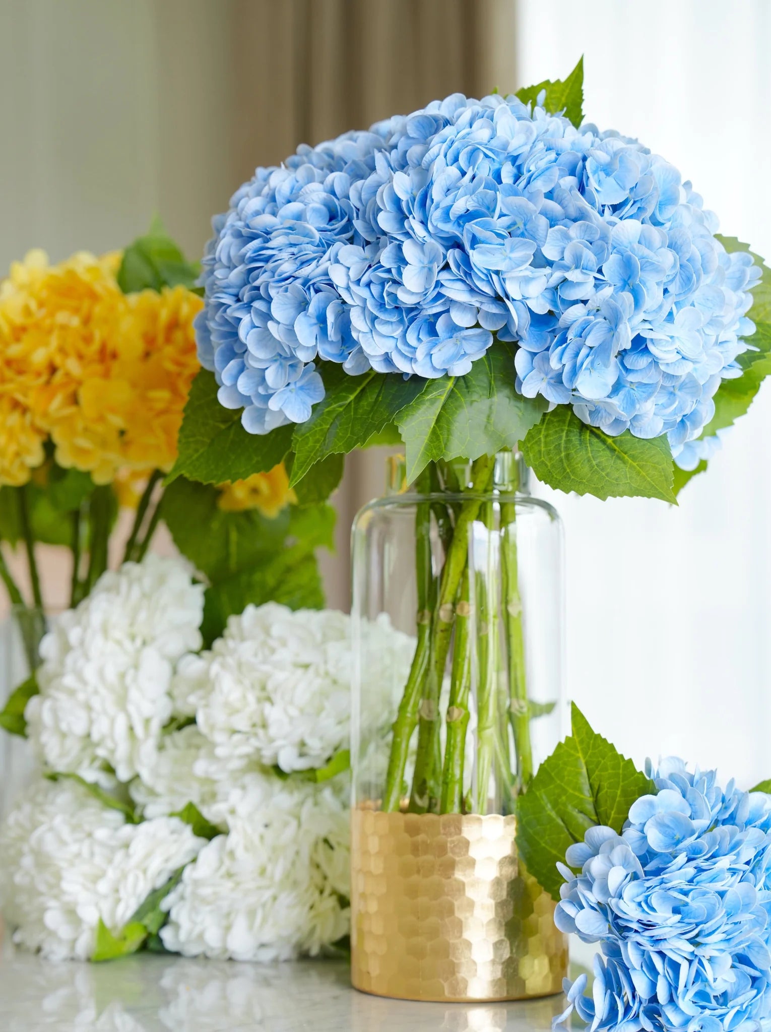 Hydrangea Stem - Blue