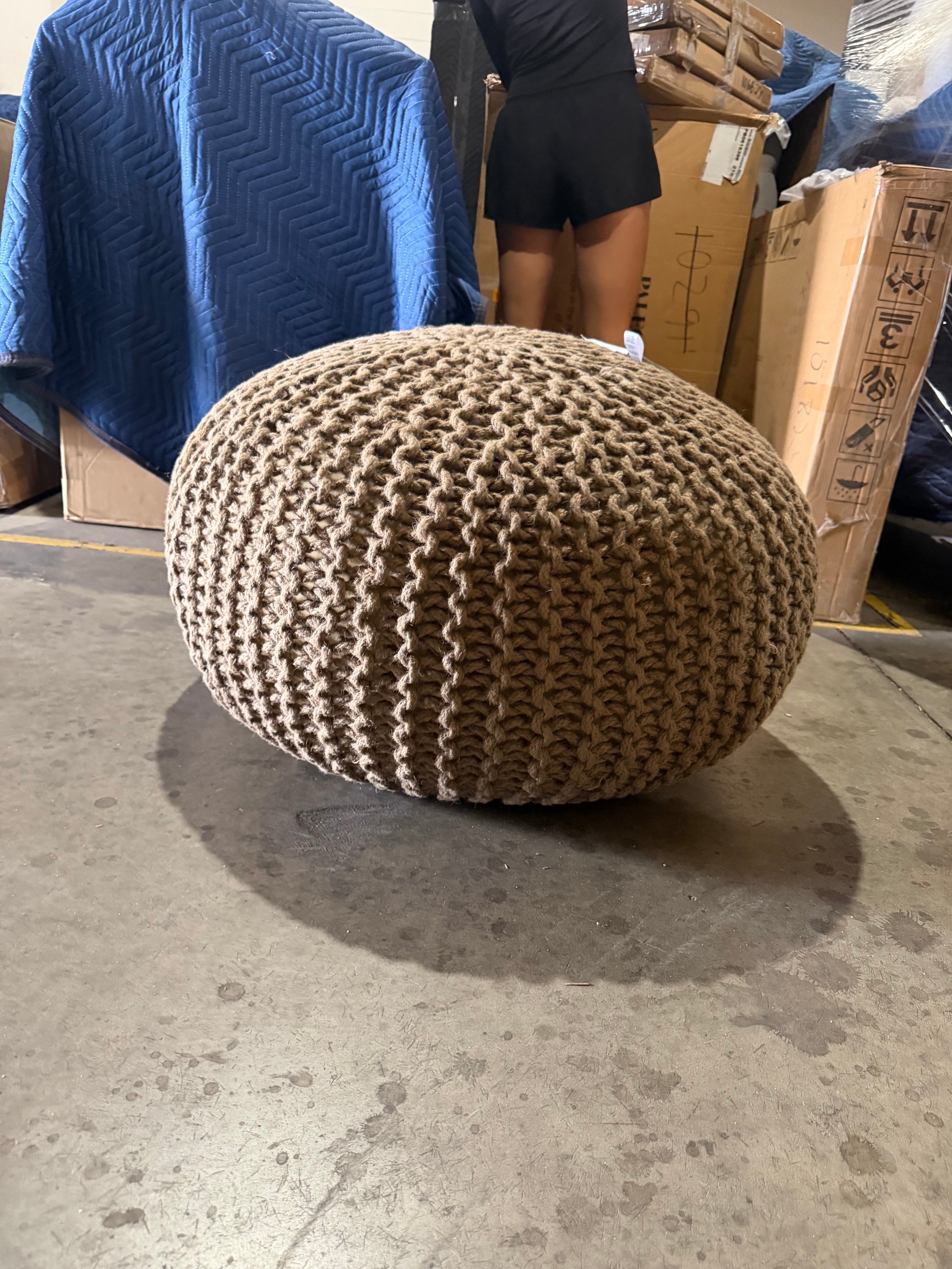 Woven Bean Bag