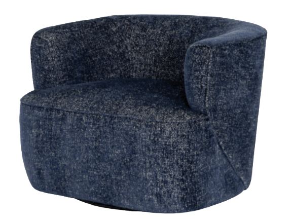 Navy Swivel Chair