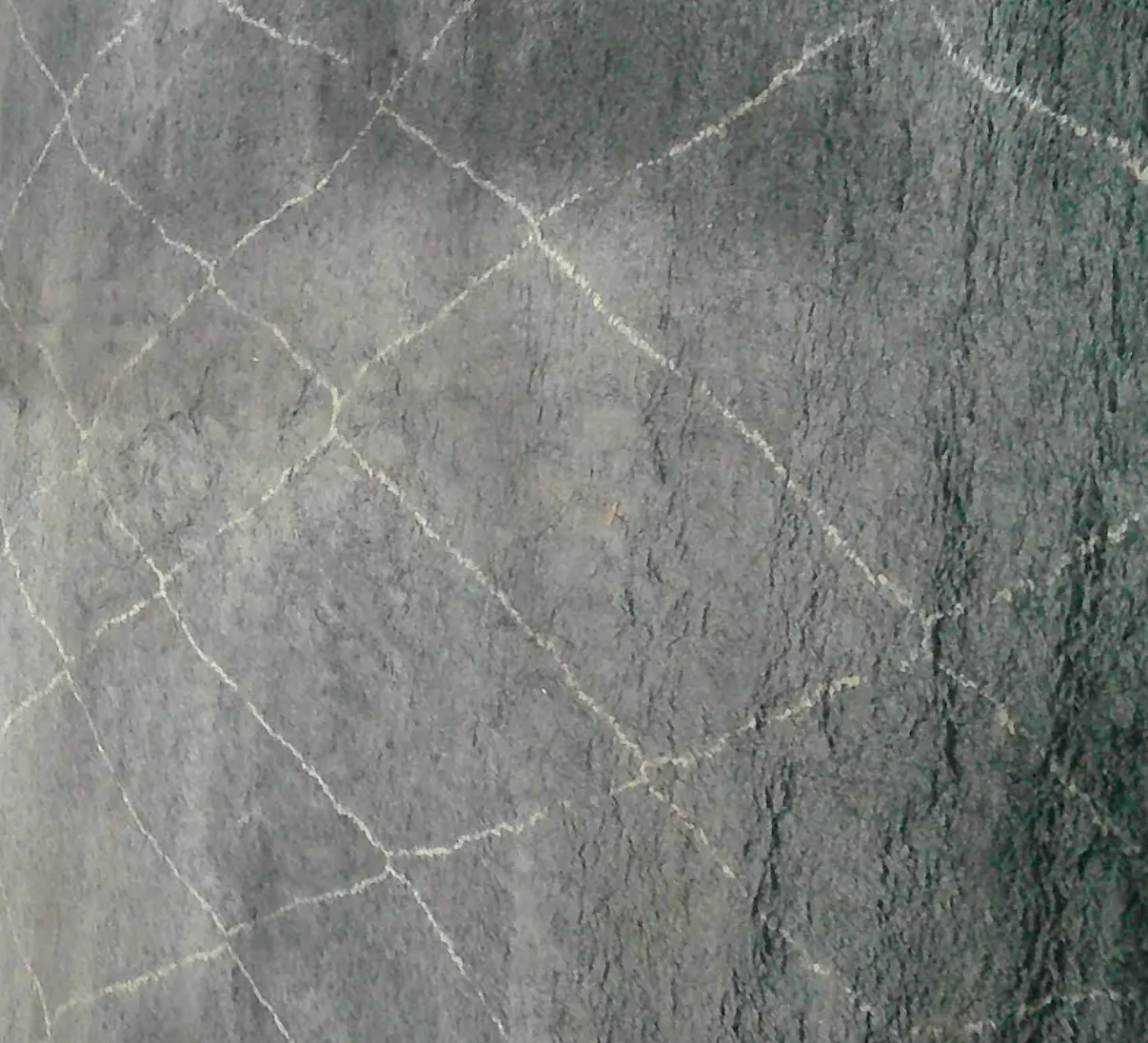 RH 9x12 Rug  blue with cross