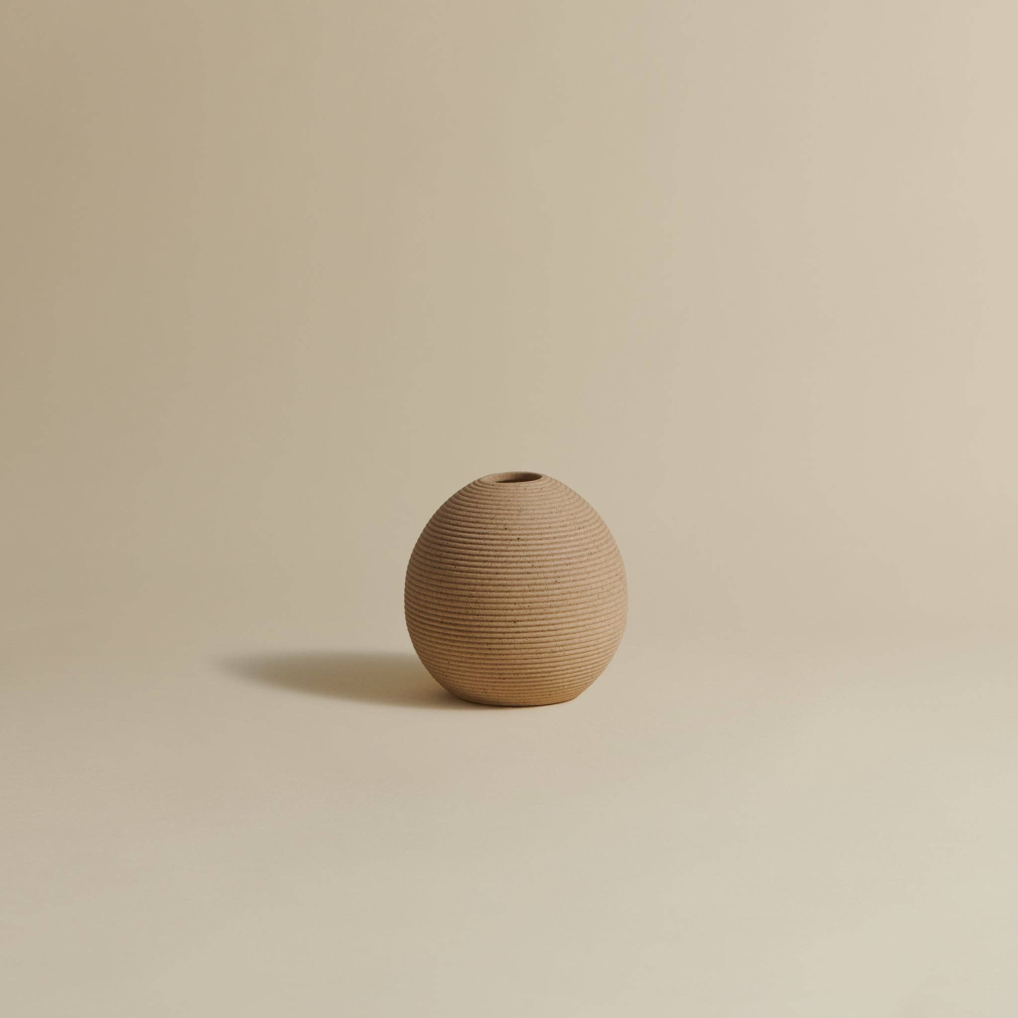 Cosmo Vase - Natural Clay