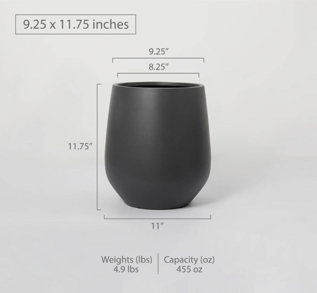 Lightweight Round Planter Pot