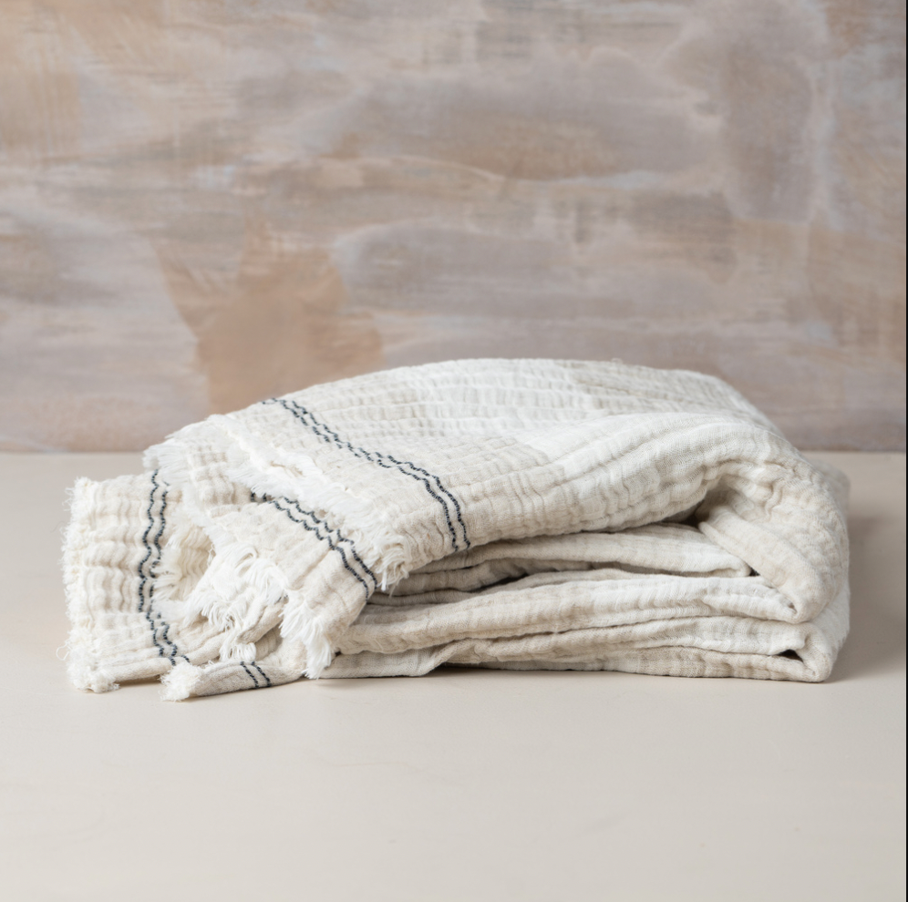 Lana Linen Bed Cover