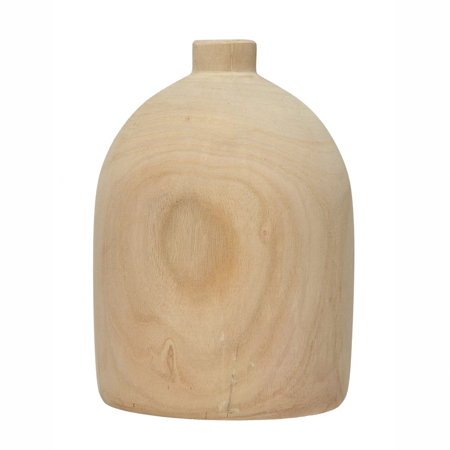 Flor Wood Vase - Large